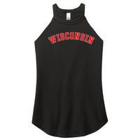 Wisconsin Lover Gift Women’s Perfect Tri Rocker Tank