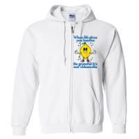 When Life Gives You Lemons Be Grateful ItS Not Chlamydia Full Zip Hoodie