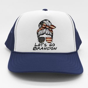 Womens Lets Go Brandon Lets Go Brandon Trucker Hat