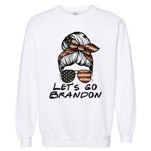 Womens Lets Go Brandon Lets Go Brandon Garment-Dyed Sweatshirt