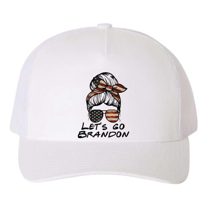 Womens Lets Go Brandon Lets Go Brandon Yupoong Adult 5-Panel Trucker Hat