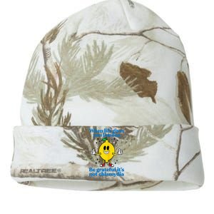 When Life Gives You Lemons Be Grateful ItS Not Chlamydia Kati Licensed 12" Camo Beanie