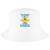 When Life Gives You Lemons Be Grateful ItS Not Chlamydia Cool Comfort Performance Bucket Hat