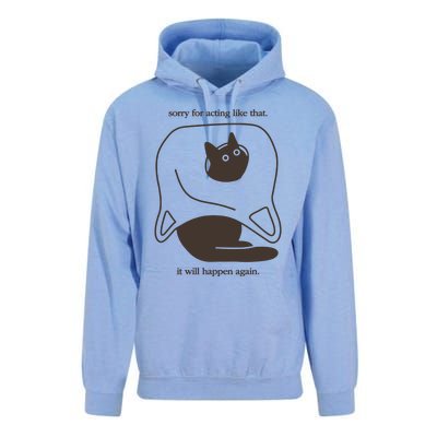 Weird Little Guys Sorry For Acting Like That It Will Happen Again Unisex Surf Hoodie