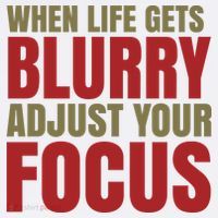 When Life Gets Blurry Adjust Your Focus Sustainable Bucket Hat