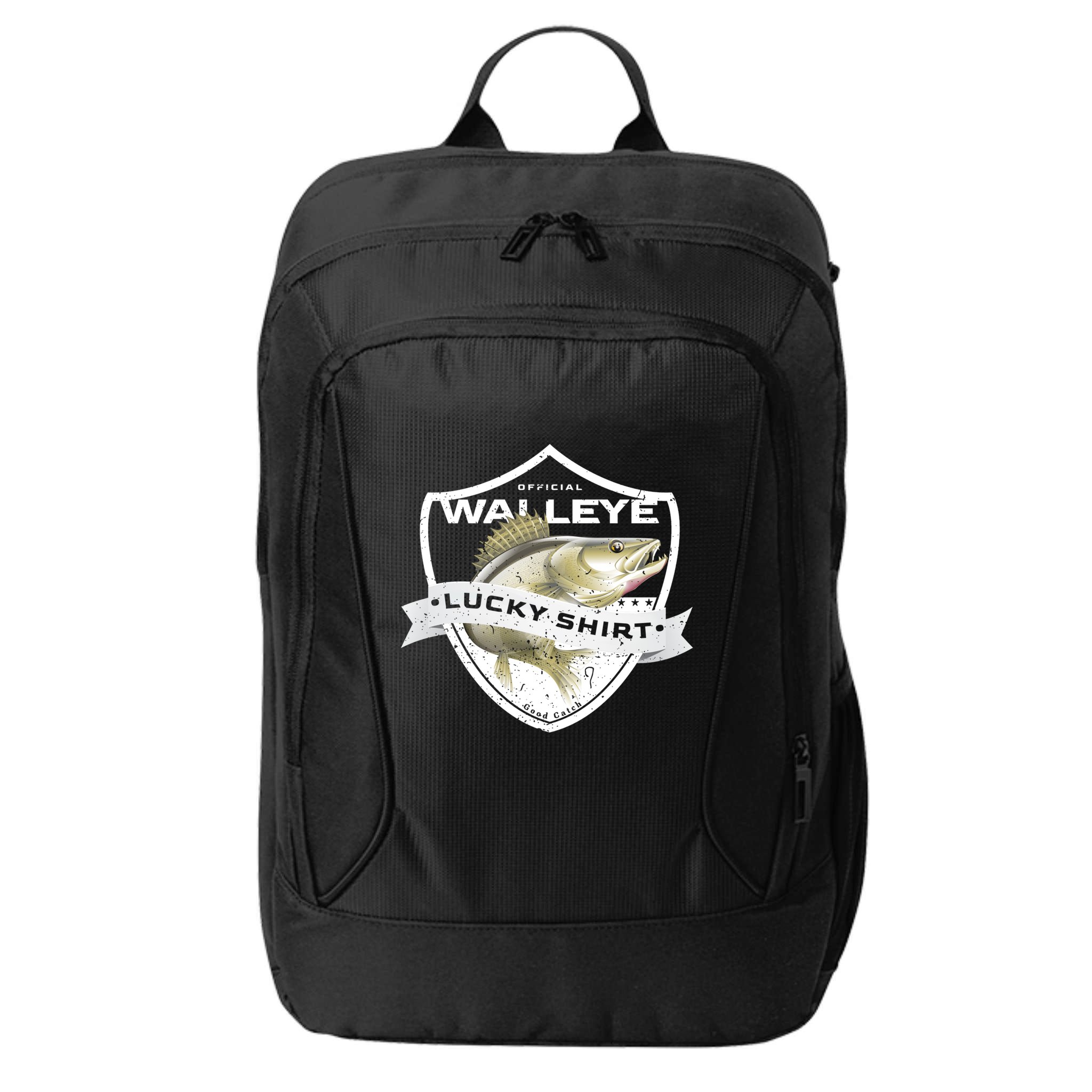 Walleye Lucky Gift Funny Accessories To Walleye Fishing Gift City Backpack