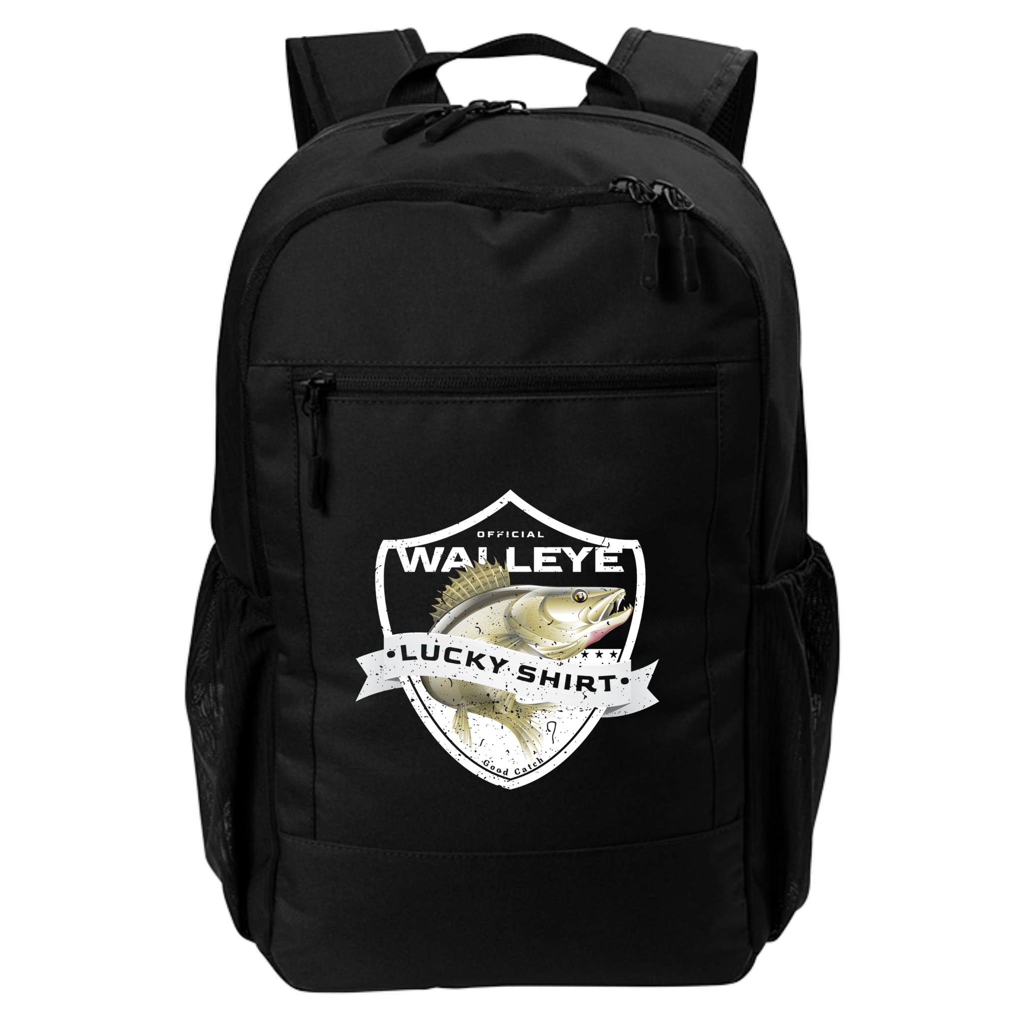 Walleye Lucky Gift Funny Accessories To Walleye Fishing Gift Backpack
