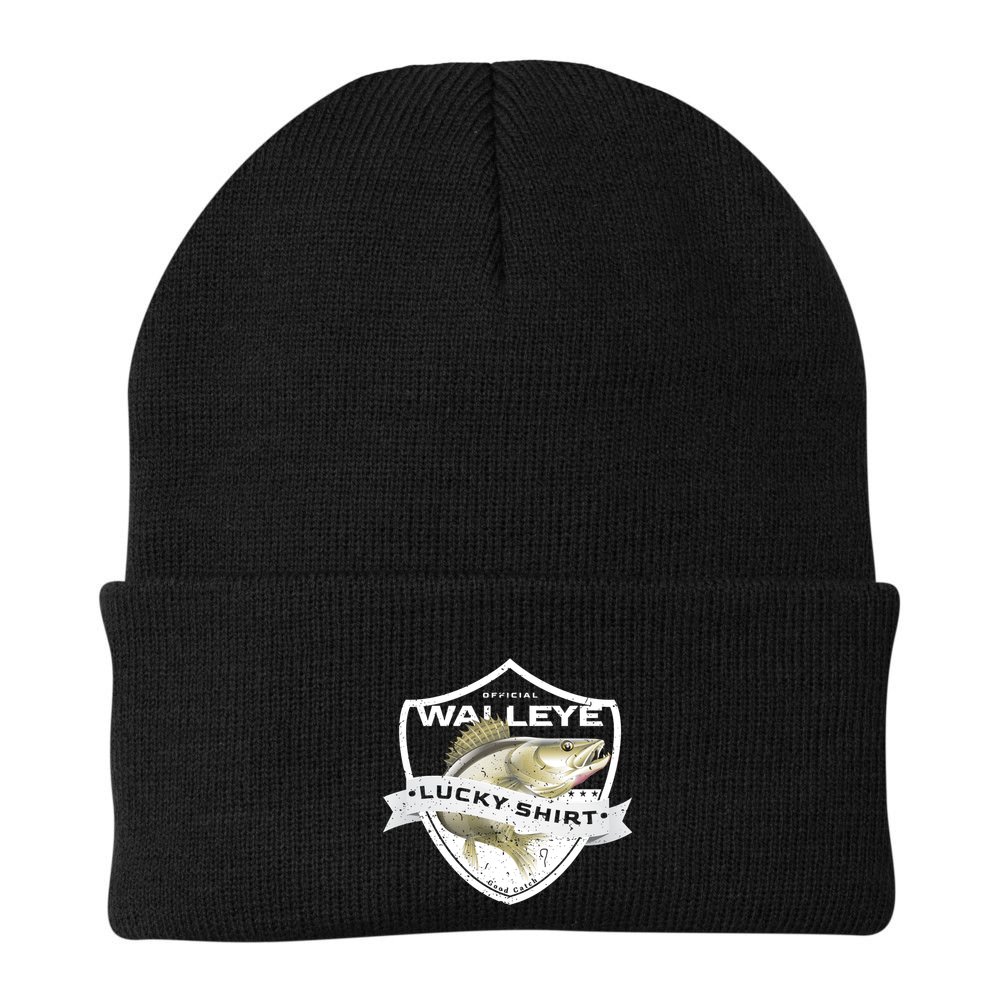 Walleye Lucky Gift Funny Accessories To Walleye Fishing Gift Beanie