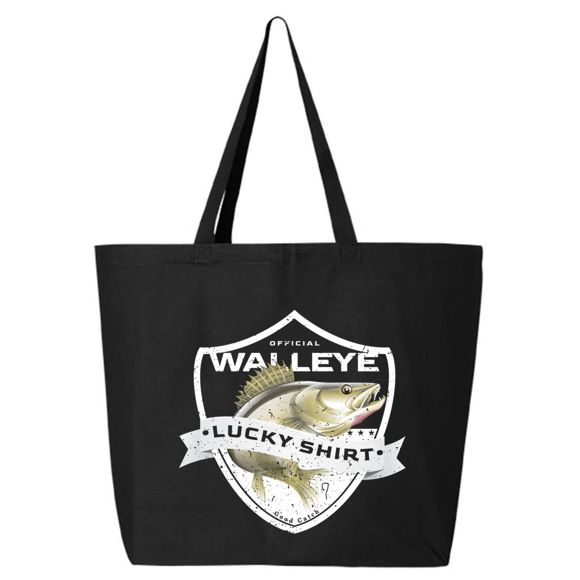 Walleye Lucky Gift Funny Accessories To Walleye Fishing Gift 25L Jumbo Tote