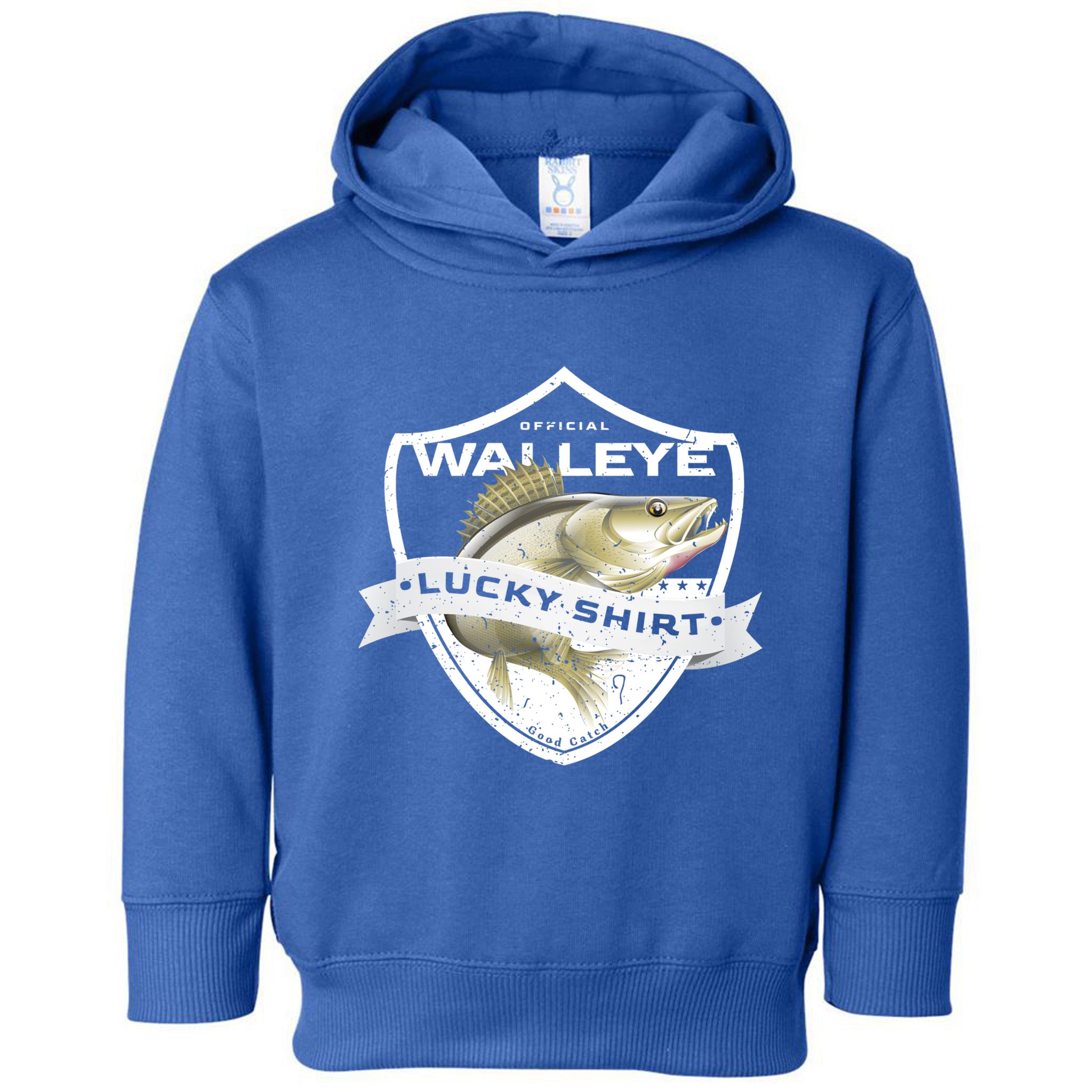 Walleye Lucky Gift Funny Accessories To Walleye Fishing Gift Toddler Hoodie