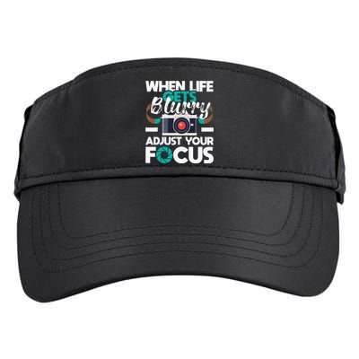 When Life Gets Blurry Photographer Camera Photography Adult Drive Performance Visor