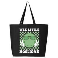 Wee Little Hooligan St Patricks Day Smile Retro 25L Jumbo Tote