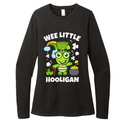 Wee Little Hooligan Saint Patrick's Day Womens CVC Long Sleeve Shirt