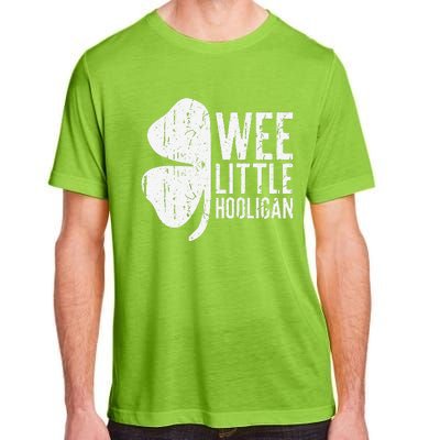 Wee Little Hooligan Saint Patrick's Day Gift Adult ChromaSoft Performance T-Shirt