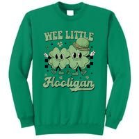 Wee Little Hooligan Groovy St Patricks Day Sweatshirt