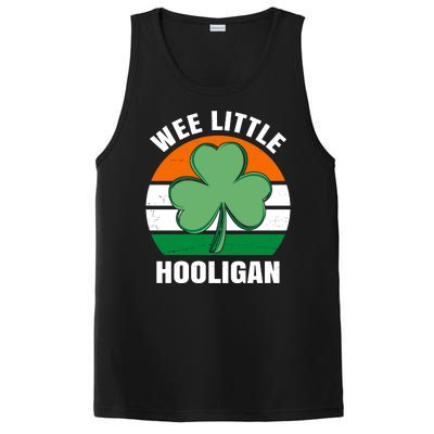 Wee Little Hooligan St Patricks Day Clover PosiCharge Competitor Tank