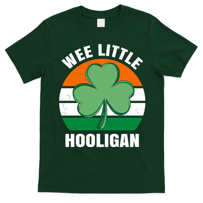 Wee Little Hooligan St Patricks Day Clover T-Shirt