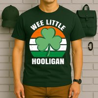 Wee Little Hooligan St Patricks Day Clover T-Shirt