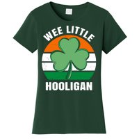 Wee Little Hooligan St Patricks Day Clover Women's T-Shirt