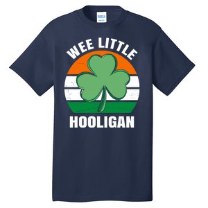 Wee Little Hooligan St Patricks Day Clover Tall T-Shirt