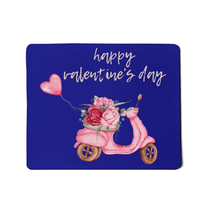 Watercolor Love Happy Valentine's Day For Couples Love Bug Funny Gift Mousepad