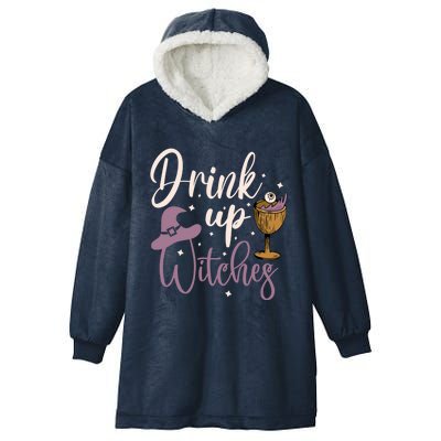 Wine Lover Halloween Witch Ing Costume Up Witches Meaningful Gift Hooded Wearable Blanket