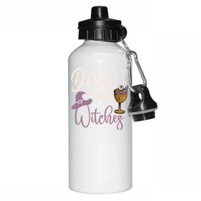 Wine Lover Halloween Witch Ing Costume Up Witches Meaningful Gift Aluminum Water Bottle