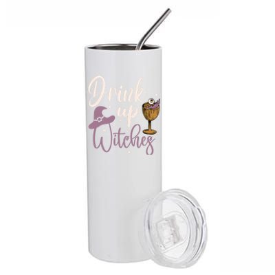 Wine Lover Halloween Witch Ing Costume Up Witches Meaningful Gift Stainless Steel Tumbler