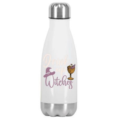 Wine Lover Halloween Witch Ing Costume Up Witches Meaningful Gift Stainless Steel Insulated Water Bottle