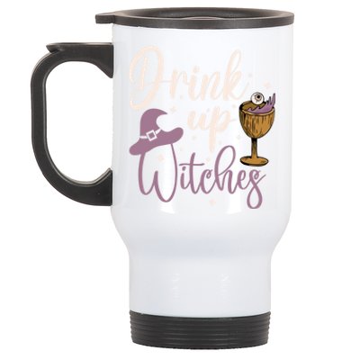 Wine Lover Halloween Witch Ing Costume Up Witches Meaningful Gift Stainless Steel Travel Mug