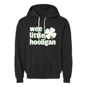 WEE LITTLE HOOLIGAN St. Patrick's Day Boy Girl Garment-Dyed Fleece Hoodie