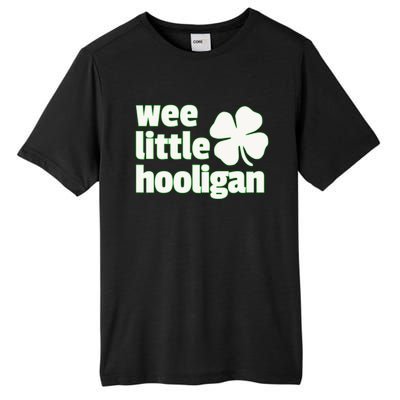 WEE LITTLE HOOLIGAN St. Patrick's Day Boy Girl Tall Fusion ChromaSoft Performance T-Shirt