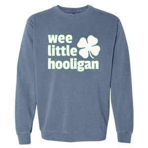 WEE LITTLE HOOLIGAN St. Patrick's Day Boy Girl Garment-Dyed Sweatshirt