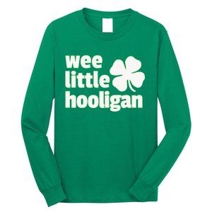 WEE LITTLE HOOLIGAN St. Patrick's Day Boy Girl Long Sleeve Shirt