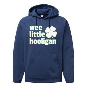 WEE LITTLE HOOLIGAN St. Patrick's Day Boy Girl Performance Fleece Hoodie