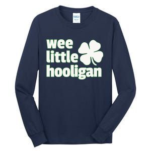 WEE LITTLE HOOLIGAN St. Patrick's Day Boy Girl Tall Long Sleeve T-Shirt