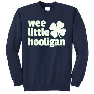 WEE LITTLE HOOLIGAN St. Patrick's Day Boy Girl Tall Sweatshirt