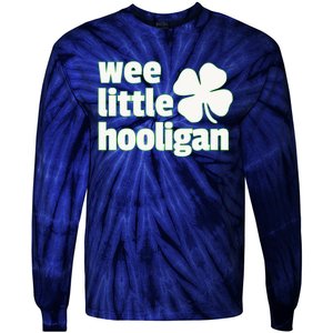 WEE LITTLE HOOLIGAN St. Patrick's Day Boy Girl Tie-Dye Long Sleeve Shirt