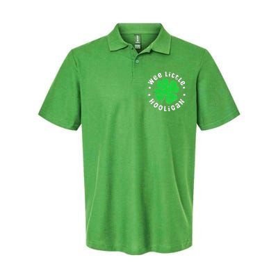 WEE LITTLE HOOLIGAN St. Patrick's Day Softstyle Adult Sport Polo