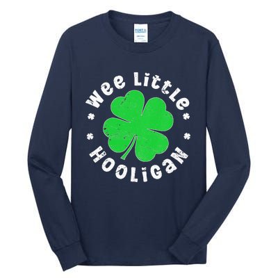 WEE LITTLE HOOLIGAN St. Patrick's Day Tall Long Sleeve T-Shirt