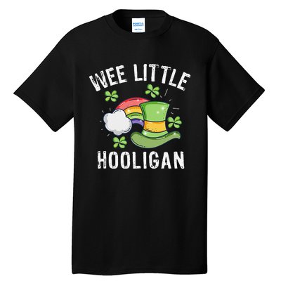 Wee Little Hooligan Saint Patrick's Day Funny Tall T-Shirt