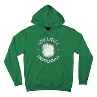 Wee Little Hooligan Funny St Patrick's Day Shamrock Hoodie