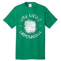 Wee Little Hooligan Funny St Patrick's Day Shamrock Tall T-Shirt