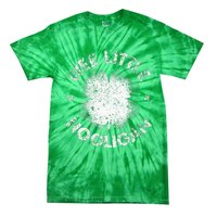 Wee Little Hooligan Funny St Patrick's Day Shamrock Tie-Dye T-Shirt