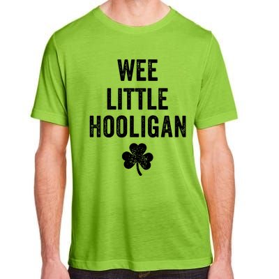 Wee Little Hooligan St Patricks Day Irish Baby Adult ChromaSoft Performance T-Shirt