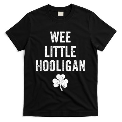 Wee Little Hooligan St Patricks Day Irish Baby T-Shirt