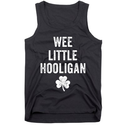 Wee Little Hooligan St Patricks Day Irish Baby Tank Top