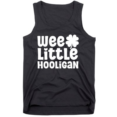 WEE LITTLE HOOLIGAN St. Patrick's Day Girl Tank Top