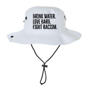 Water Love Hard Fight Racism Antigiftracism Great Gift Legacy Cool Fit Booney Bucket Hat