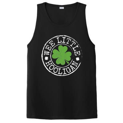 Wee Little Hooligan Funny Clovers Teen St Patrick's Day PosiCharge Competitor Tank